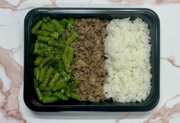 Ground Beef, Rice & Green Beans