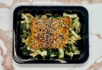 Honey Ginger Salmon & Bok Choy