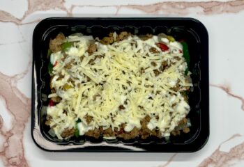 Queso Beef Fajita Skillet