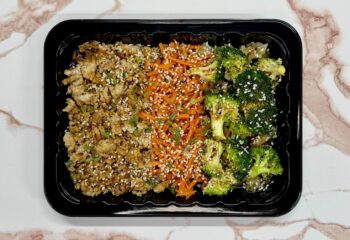Cauliflower Teriyaki Turkey Bowl