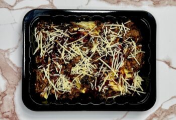 BBQ Turkey Thigh Burnt Ends Mac N Cheese