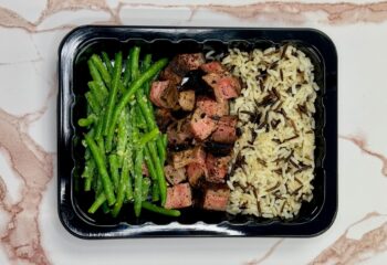 Steak, Wild Rice & Green Beans