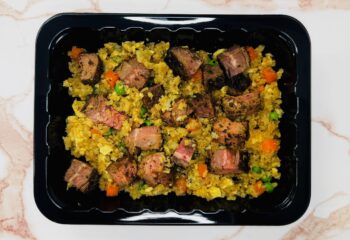 Steak Cauliflower Fried Rice