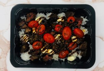 Balsamic Steak & Rice