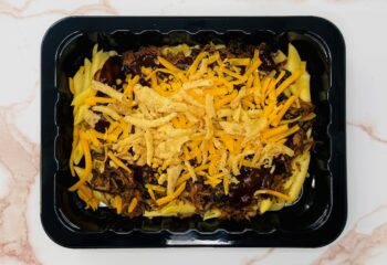 Smokehouse Turkey Thigh Burnt Ends Mac N Cheese