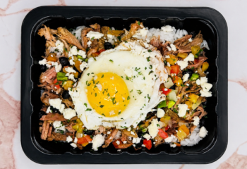 Pork Carnitas Breakfast Bowl