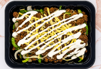 Low-Carb Turkey Philly Cheesesteak